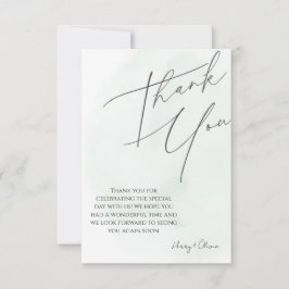 THANK YOU CARD DANKESKARTE