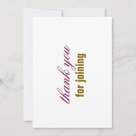 thank you card einladung