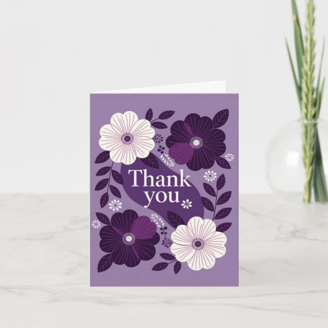 Thank You Card Feiertagskarte (Vorderseite)