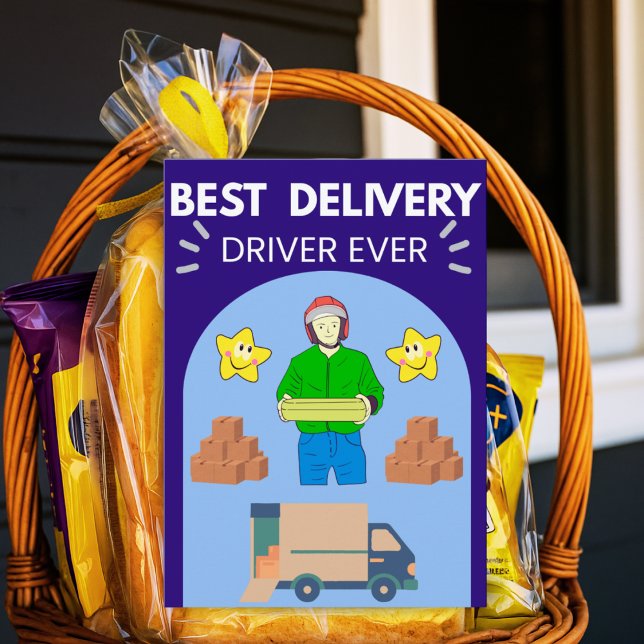 Thank You Card for Amazon UPS FedEx Drivers Dankeskarte (Von Creator hochgeladen)