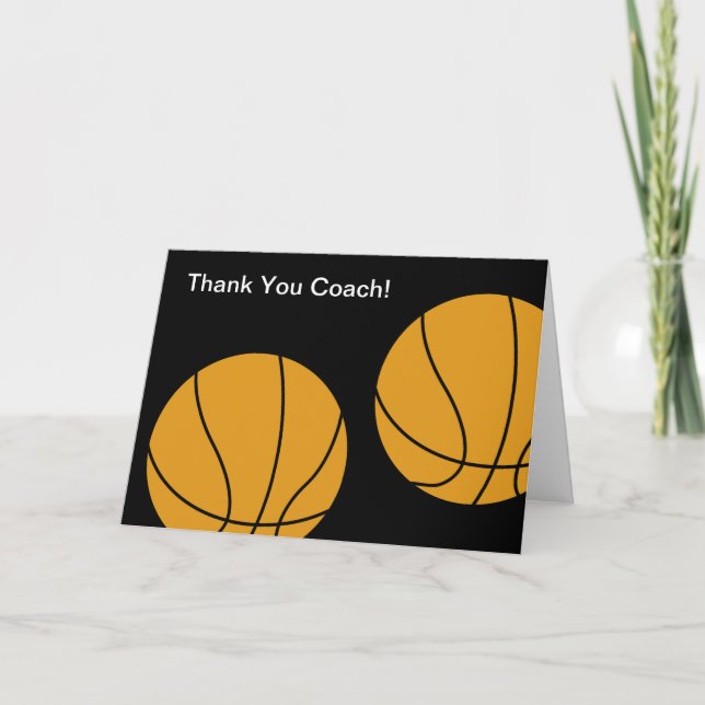 Thank You Coach Cards Dankeskarte (Vorderseite)