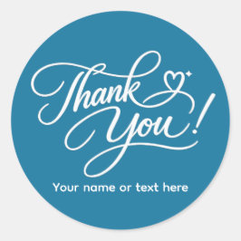 Thank You elegant sticker