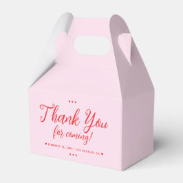Thank You for Coming Galentine's Party  Geschenkschachtel