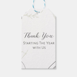 Thank You for Starting The Year with Us Geschenkanhänger
