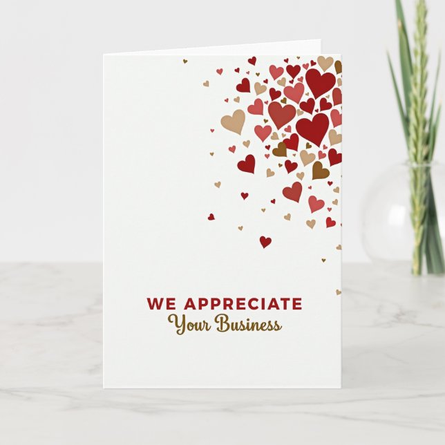 Thank You For Your Business Card Karte (Vorderseite)