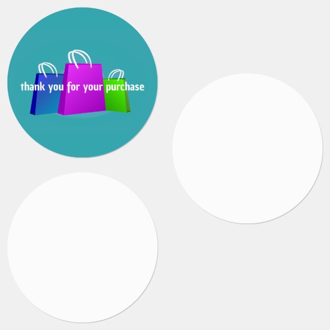 Thank You for your Purchase Labels Etiketten (Gruppe)