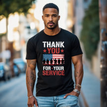 THANK YOU FOR YOUR SERVICE Veterans Day Tribute