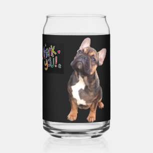 Thank you  Französische Bulldogge  Dosenglas
