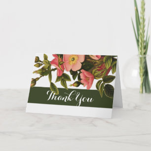 Thank You Greeting Card Custom Template Dankeskarte