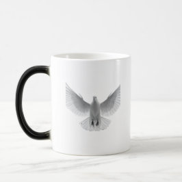 "Thank You" Peace Dove in Flight Verwandlungstasse