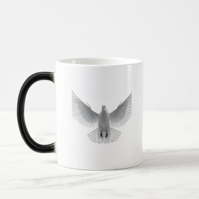 "Thank You" Peace Dove in Flight Verwandlungstasse (Links)