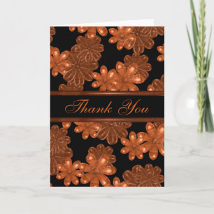 Thank You Wooden Greeting Card Dankeskarte
