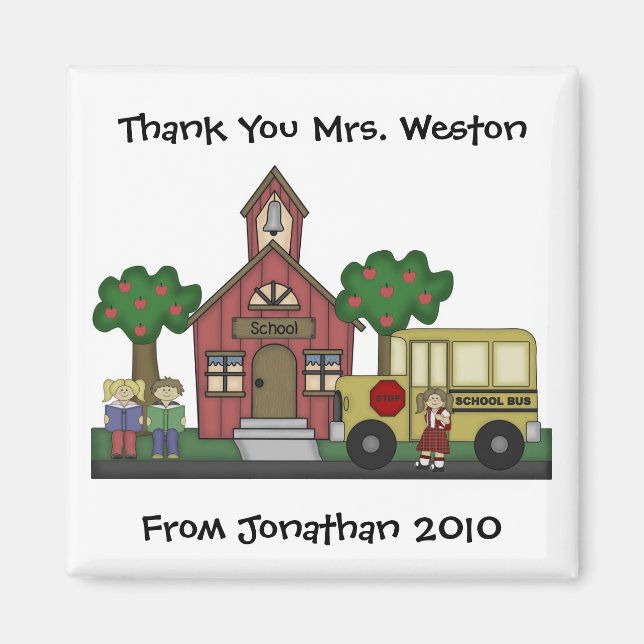 Thank Your Teacher - Magnet by SRF (Vorne)