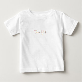 Thankful Thanksgiving Tee for Toddlers 
