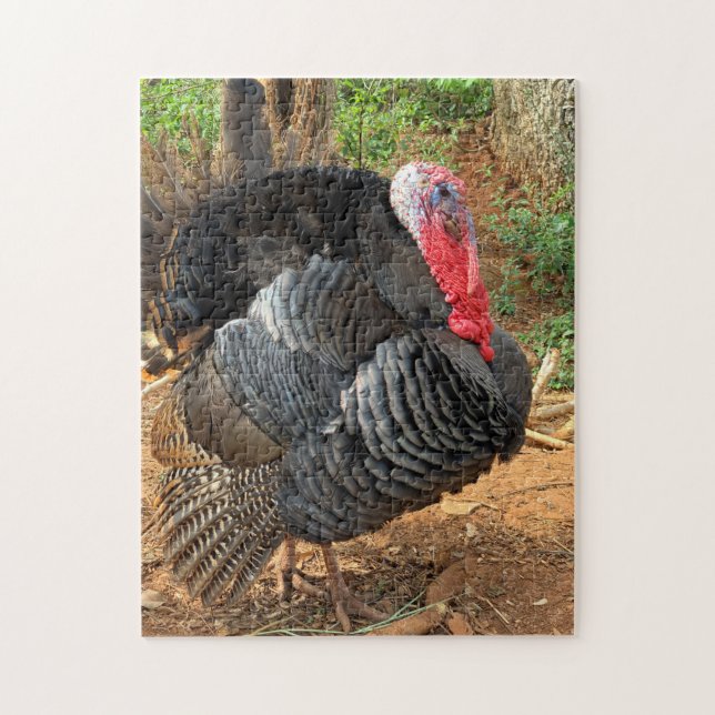 Thankgiving Turquie Puzzle (Vertical)
