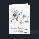 Thanks for being a wonderful mum karte<br><div class="desc">Thanks for being a wonderful mum Card.</div>
