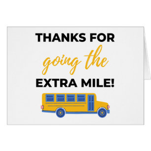 Thanks For Going The Extra Mile bl