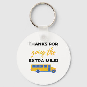Thanks For Going The Extra Mile bl Schlüsselanhänger