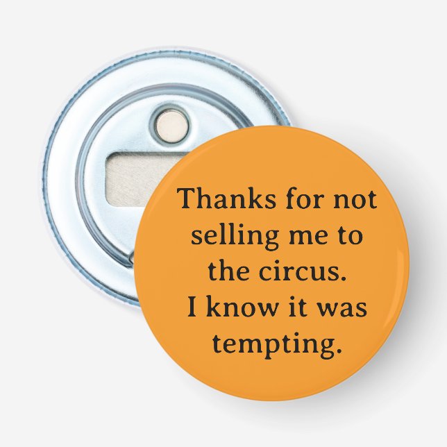 Thanks for not selling me flaschenöffner (Vorderseite)