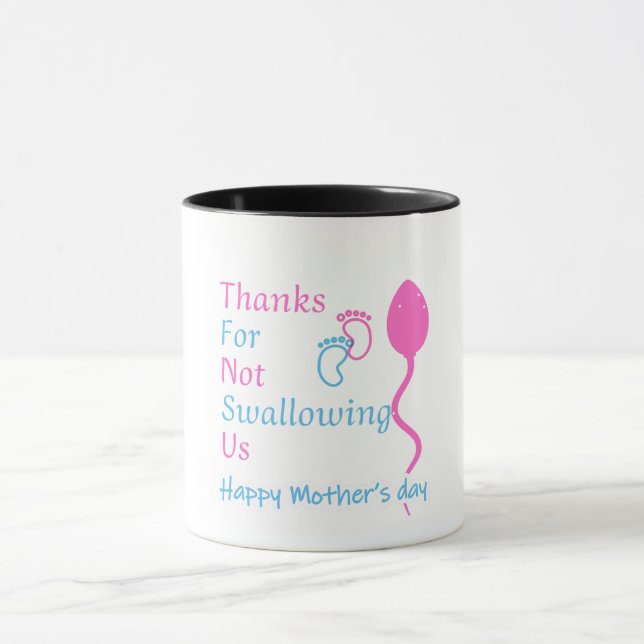 Thanks For Not Swallowing Us Tasse (Zentrum)