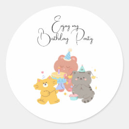 Thanks Pal Runder Aufkleber