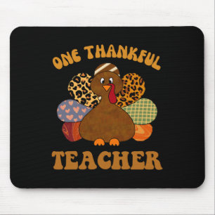 Thanksgivi-Dozentin für Frauenfalllehrer Mousepad