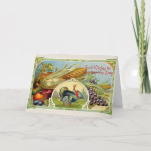 Thanksgiving 05 feiertagskarte