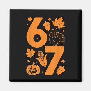 Thanksgiving 67-Shirt – Herbst Truthahn  Magnet