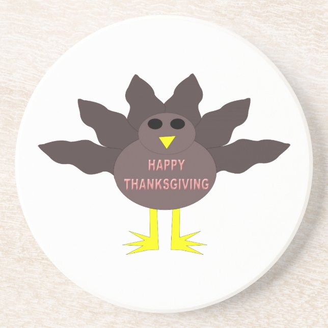 Thanksgiving a pillé les Dessous de verre de Turqu (Devant)