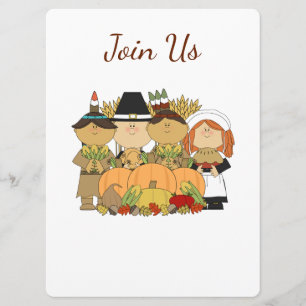 THANKSGIVING (ADORABLE) INVITATION À L'ÉVÉNEMENT