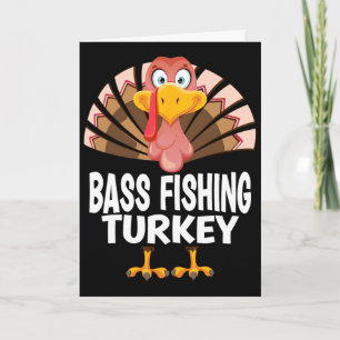 Thanksgiving B Angeln Truthahn passende Pyjama Karte