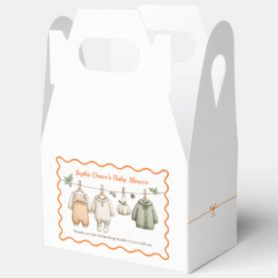Thanksgiving Baby Shower Mädchen Gemütliche Wäsc Geschenkschachtel