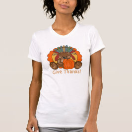 Thanksgiving Bear T-shirt femme de vacances