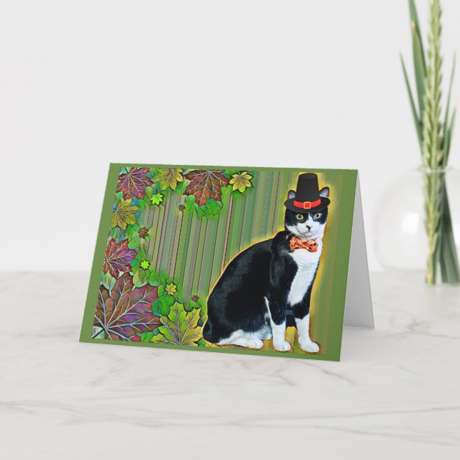 Thanksgiving Calliope  Karte (Vorderseite)