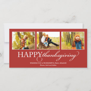 THANKSGIVING COLLAGE   CARTE PHOTO VACANCES