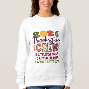 Thanksgiving Crew 2026 Shirt   Benutzerdefinierte 