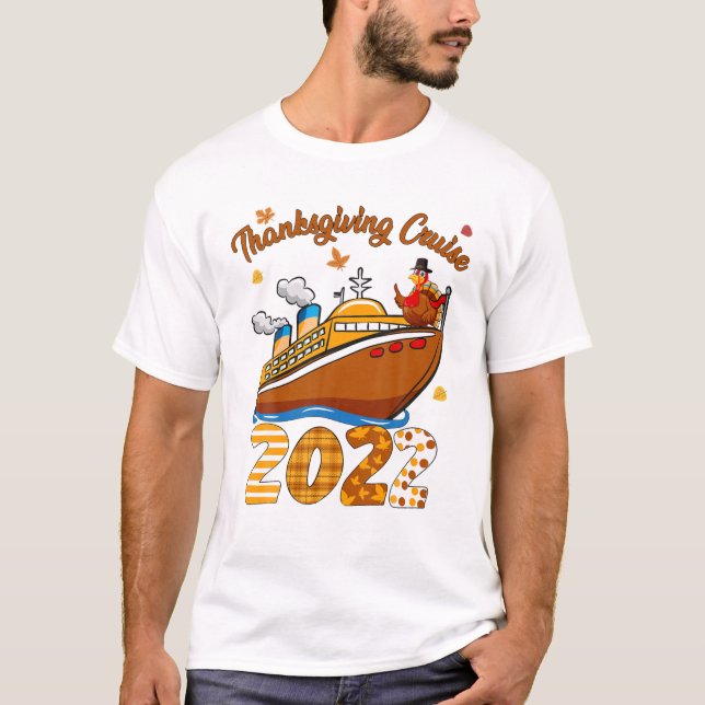 Thanksgiving Cruise 2022 T-Shirt (Vorderseite)