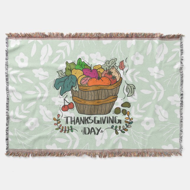 Thanksgiving Day Decke (Vorderseite)