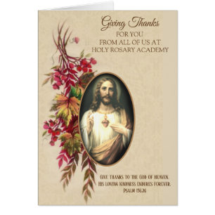 Thanksgiving de tous les nous coeur sacré de Jésus