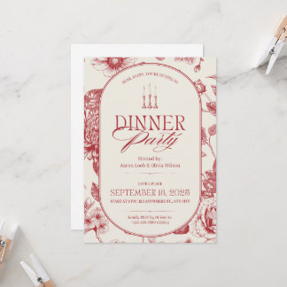 Thanksgiving Dinner Invitation  Einladung