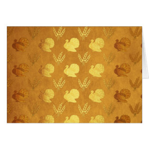 Thanksgiving en or avec la Turquie