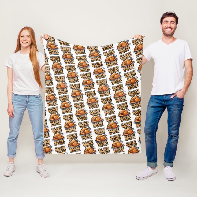 Thanksgiving Fleece Blanket (Beispiel)