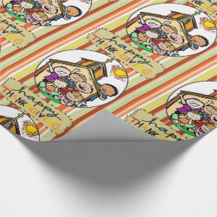 Thanksgiving-Geschenkpapier Geschenkpapier