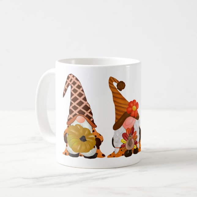 Thanksgiving Gnomes Mug (Devant gauche)