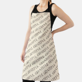 thanksgiving grateful apron schürze