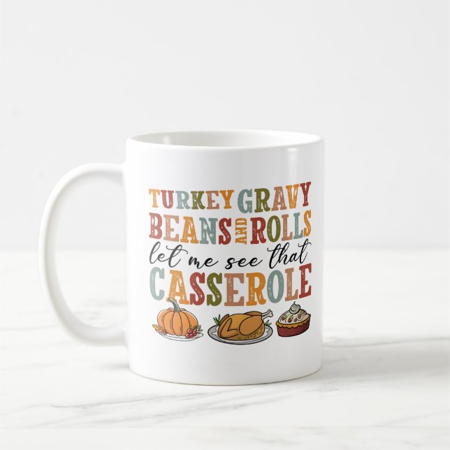 Thanksgiving Holiday Casserole Kaffeetasse (Links)