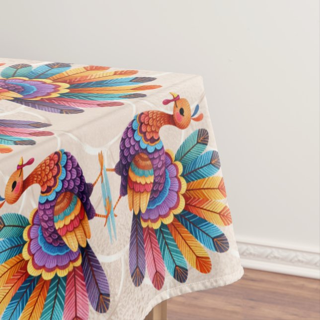 Thanksgiving Lumineuses Plumes Turquie Nappe (In Situ)