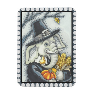 THANKSGIVING PACHYDERM, PÈLERINAGE ÉLÉPHANT MAGNET
