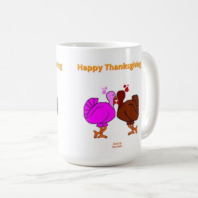 Thanksgiving Passion Coffee Mug (Devant droit)