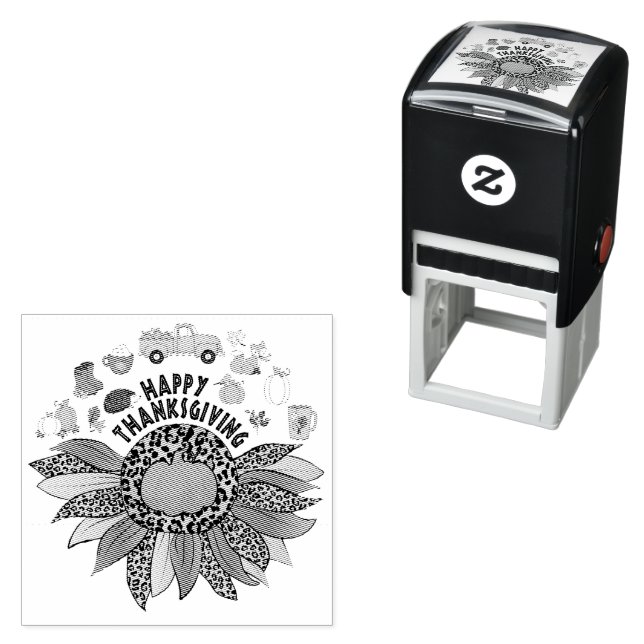 Thanksgiving Permastempel (Beispiel)